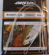 ����������  braided loops 3 salmon sinking Airflo